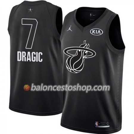 Camiseta Hombre NBA Miami Heat Goran Dragic 7 2018 All-Star Jordan Brand Negro Swingman Camiseta Hombre NBA Miami Heat Goran Dragic 7 2018 All-Star Jordan Brand Negro Swingman